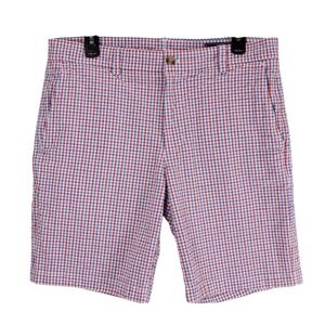 Vineyard Vines Men's 33 Breaker Shorts Red White Blue‎